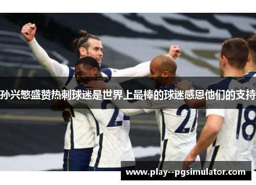 孙兴慜盛赞热刺球迷是世界上最棒的球迷感恩他们的支持 孙兴慜盛赞热刺球迷是世界上最棒的球迷感恩他们的支持