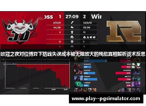 欧冠之夜对位博弈下防线失误成本被无限放大的残酷真相解析战术反思